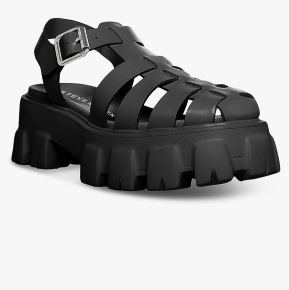 Steve Madden Chunky Fisherman Sandles in size woman's 10 - Picture 1 of 11